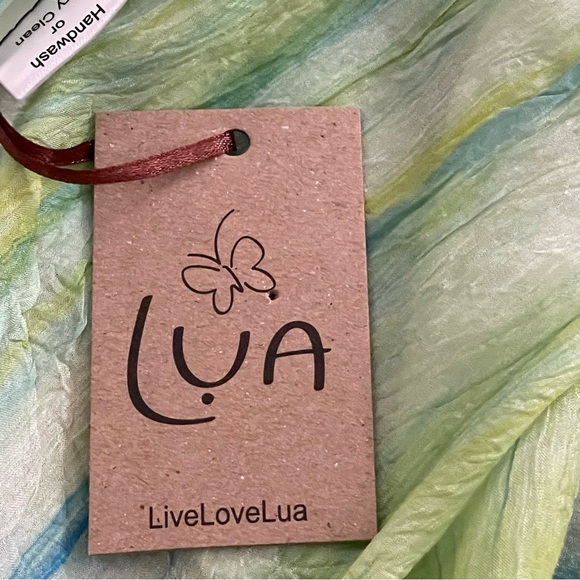 NWT Lua 100% Organic Silk Hand -Dyed Scarf - Picture 5 of 15